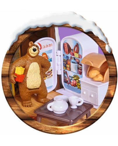 Комплект за игра Simba Toys Маша и мечока - Зимна къща на мечока - 7