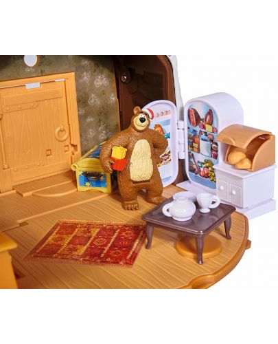 Комплект за игра Simba Toys Маша и мечока - Зимна къща на мечока - 5