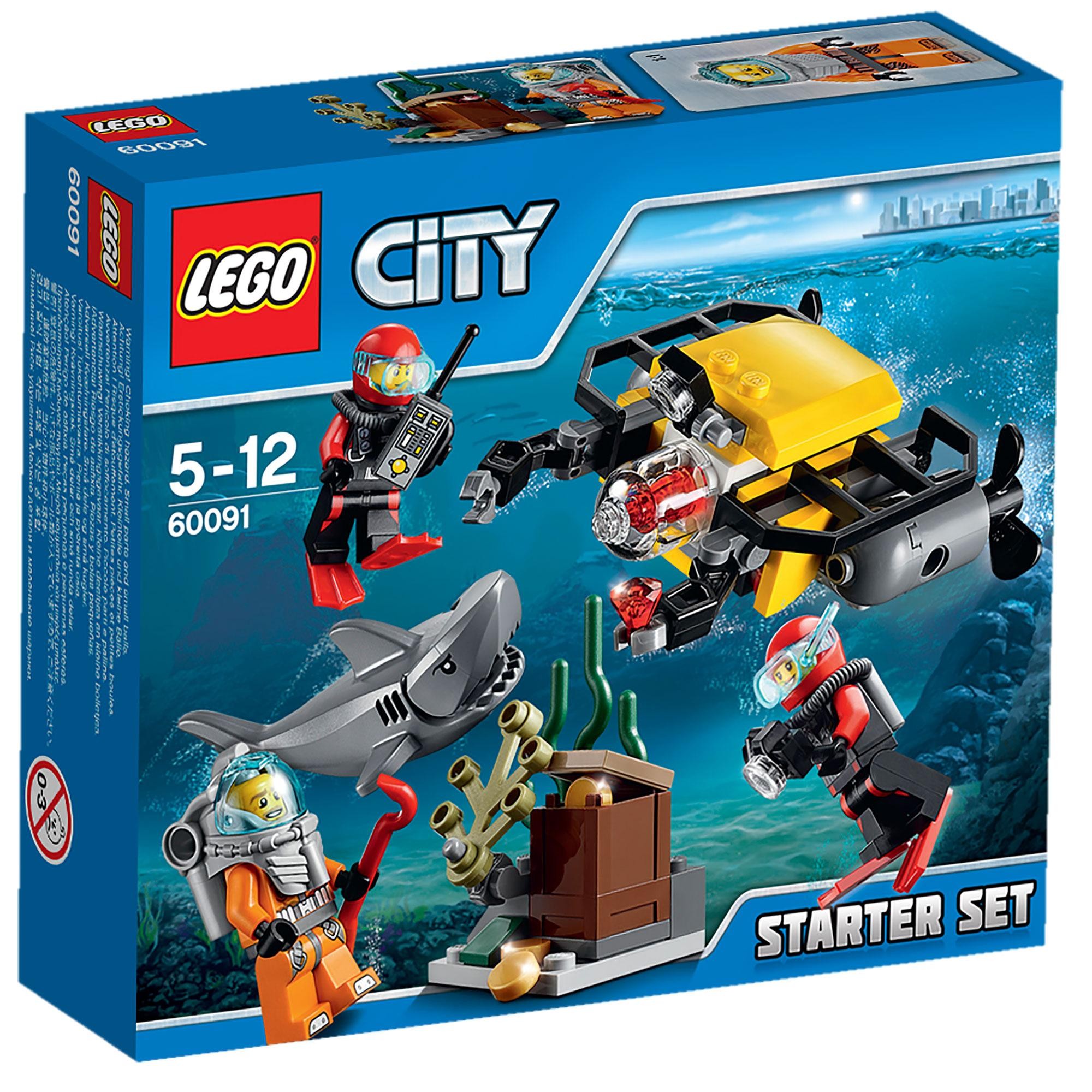 Конструктор LEGO City - Изследователи на морски дълбини