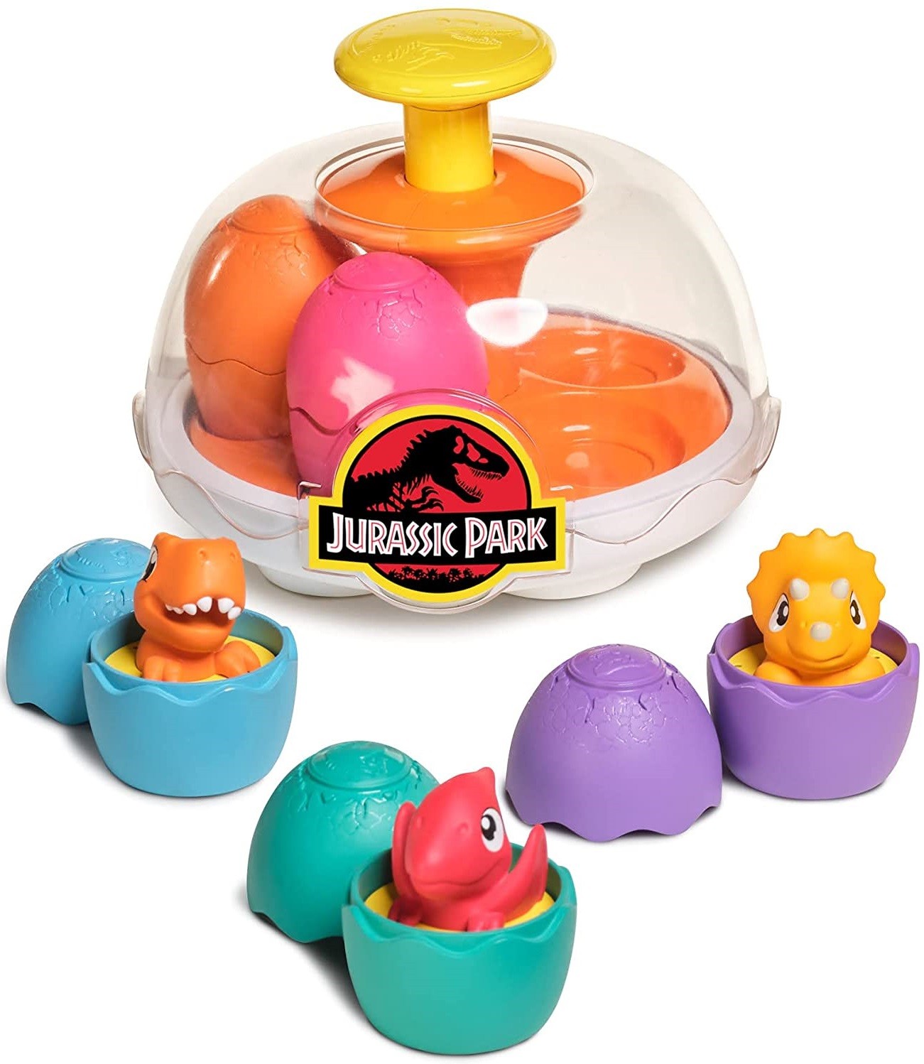Детска играчка Tomy Toomies - Jurassic Park, Завърти и излюпи ...