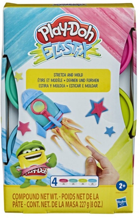Разтеглив пластилин Hasbro PlayDoh Elastix Ракета на ТОП Цена ️