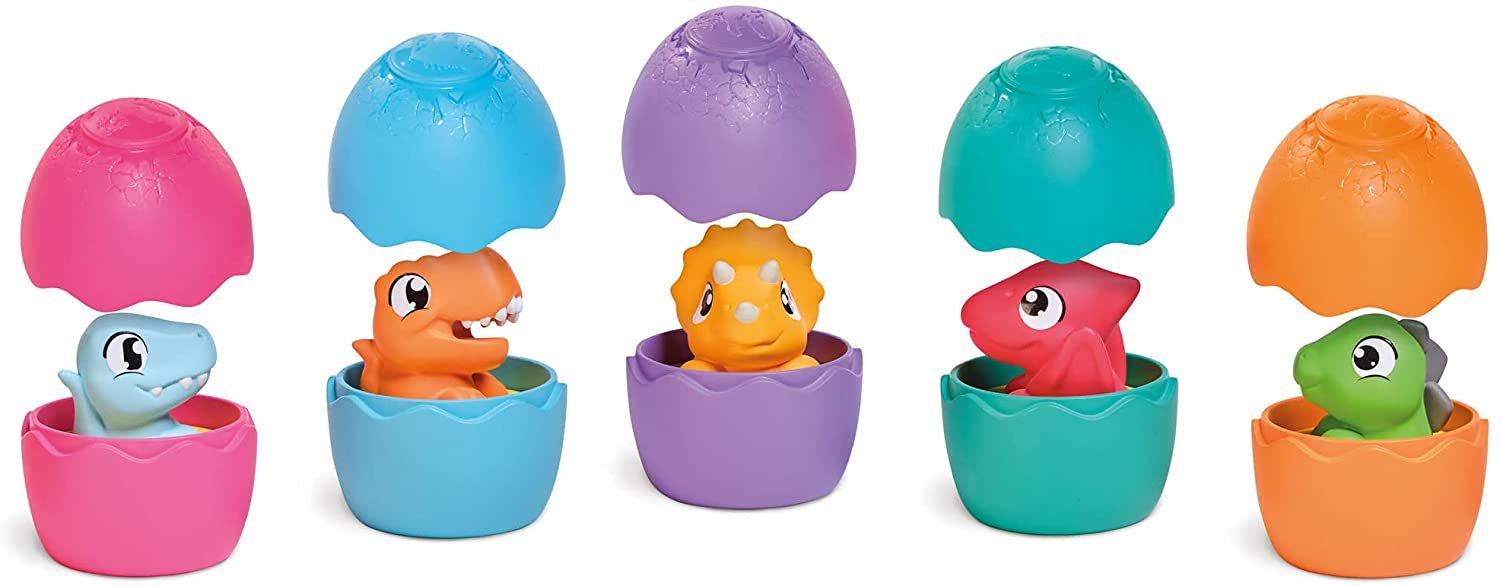 Детска играчка Tomy Toomies - Jurassic Park, Завърти и излюпи ...