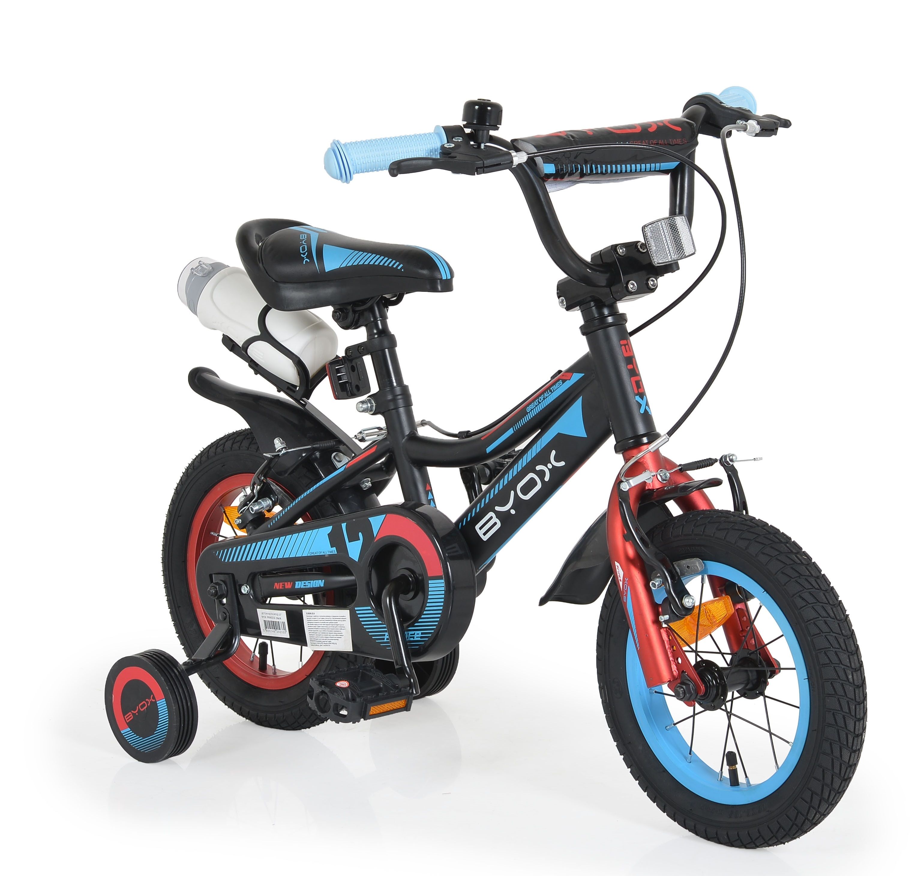 Детски велосипед Byox - Prince, 12", черен на ТОП Цена ️ TYTY0040235N ...