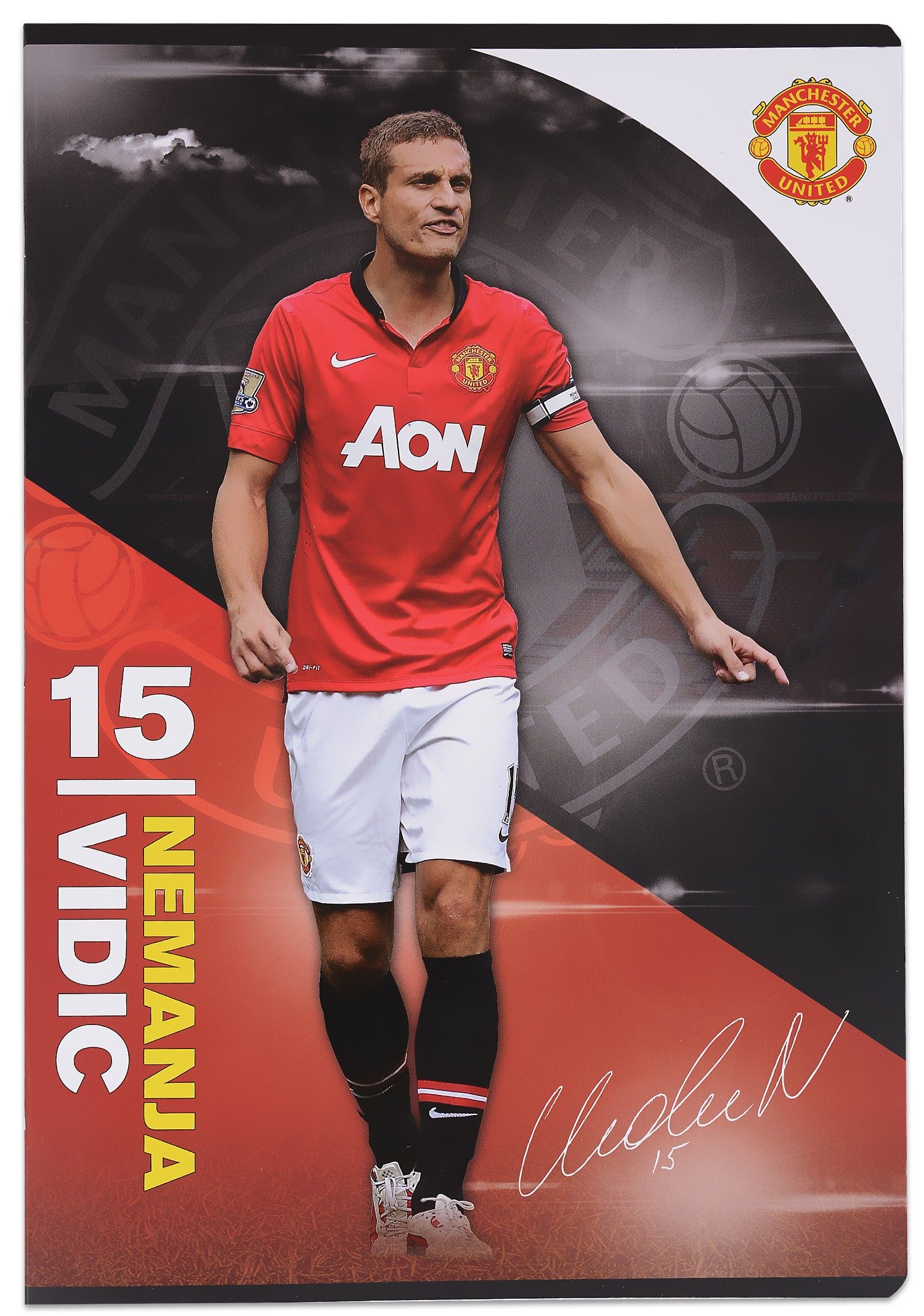  4 40 FCManchester United 15 Nemanja Vidic 