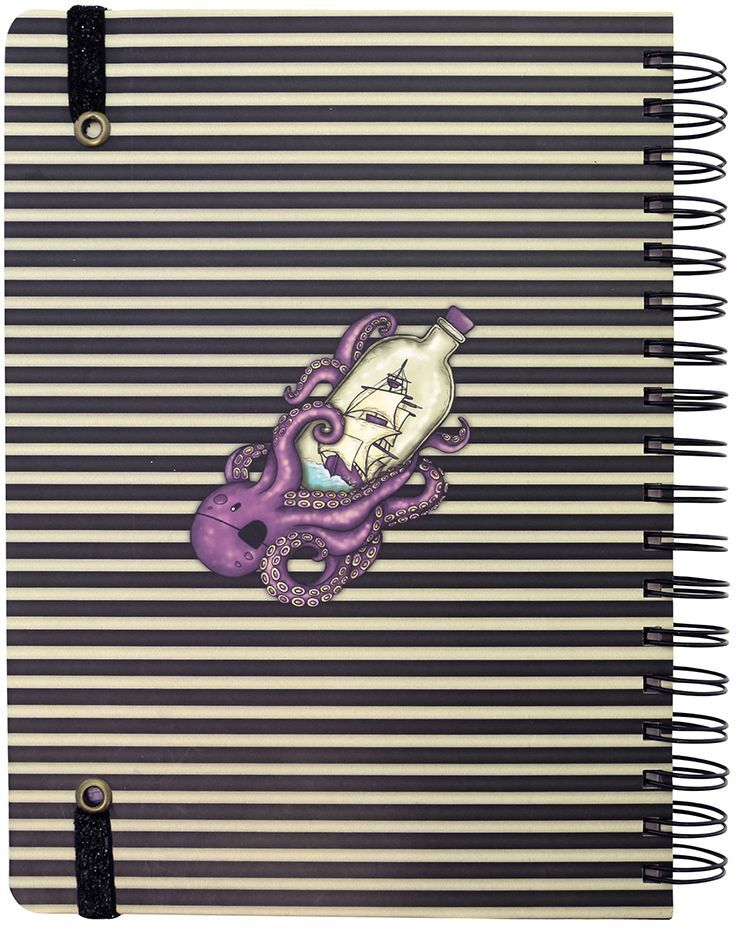 Голям дневник Santoro Gorjuss Wirobound, Sea Nixie на ТОП Цена ️