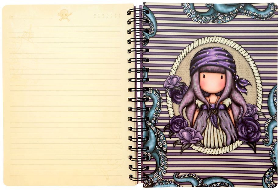 Голям дневник Santoro Gorjuss Wirobound, Sea Nixie на ТОП Цена ️