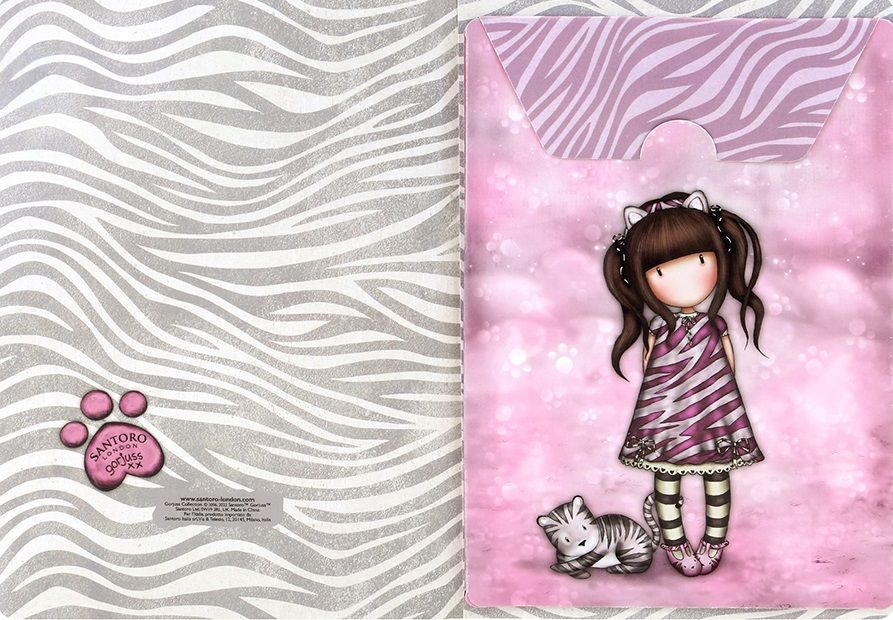 Комплект дневник с аксесоари Santoro Gorjuss Ruby Wild на ТОП Цена ️