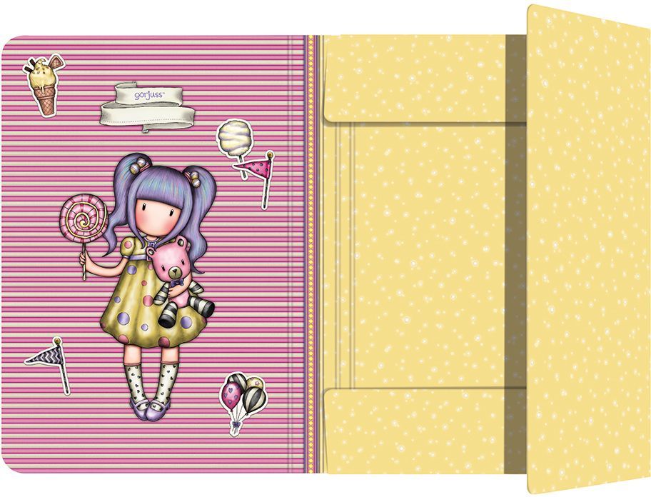 Папка с ластик Santoro Gorjuss First Prize, А4 на ТОП Цена ️