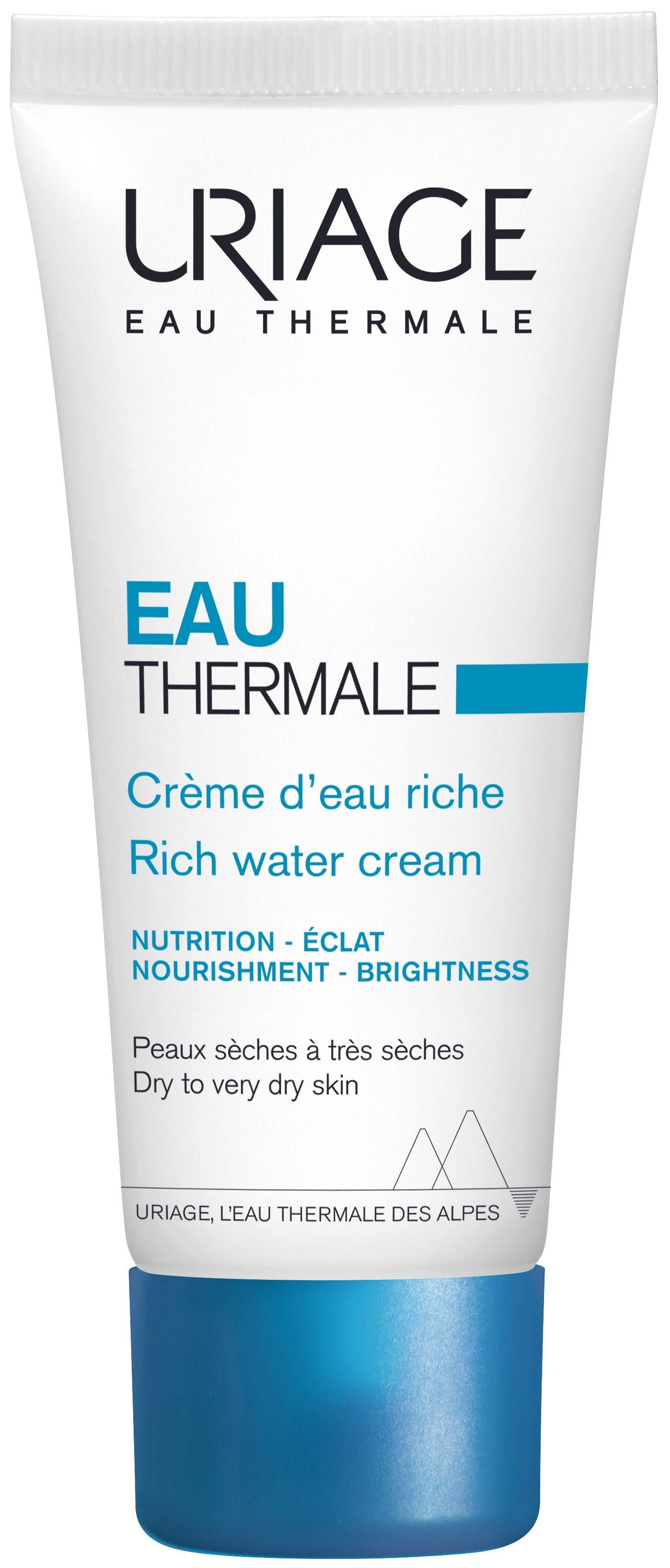 Uriage Eau Thermale Богат хидратиращ крем за лице, 40 ml на ТОП Цена ️ ...