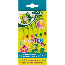 Цветни флумастери JOLLY Booster XL – 6 цвята -1