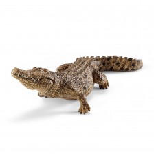 Фигурка Schleich Wild Life Africa - Крокодил с подвижна челюст -1
