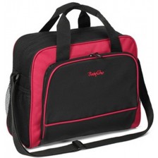 Чанта за количка Babyono - Basic, черно и червено, с термочанта -1