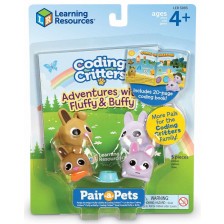 Детски комплект за игра Learning Resources - Флъфи и Бъфи -1