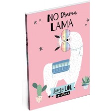 Тефтер Lizzy Card- Lama LOL, формат A7 -1