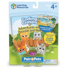 Детски комплект за игра Learning Resources - Паунсър и Пърл -1
