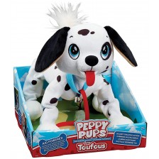 Играчка Peppy Pets - Домашен любимец за разходка, далматинец