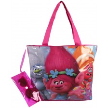 Детска плажна чанта с очила Cerda – Trolls -1
