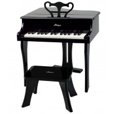 Детски музикален инструмент Hape - Пиано, черно -1