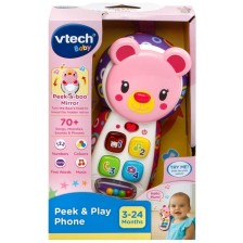 Детска играчка Vtech - Телефон розово меченце