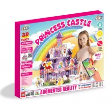3D замък с говорещи играчки Jagu - Принцеси -1