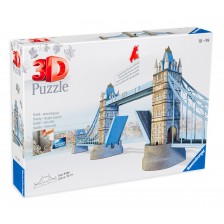 3D пъзел Ravensburger от 216 части - Тауър Бридж, Лондон -1