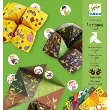 Комплект за оригами Djeco - Птици -1