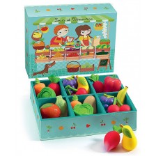 Детски комплект за игра Djeco - Плод и зеленчук -1
