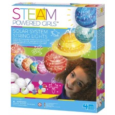 Творчески комплект 4M Steam Powered Girls - Направи си сама, Слънчева система -1