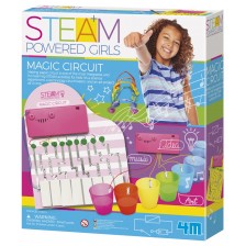 Творчески комплект 4M Steam Powered Girls - Направи си сама, Музикална верига -1