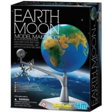 Творчески комплект 4M - Модел на Земята и Луната -1
