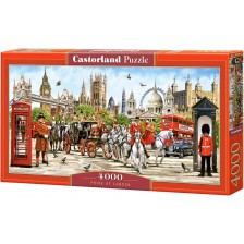 Панорамен пъзел Castorland от 4000 части - Гордостта на Лондон, Ричард Макнийл -1