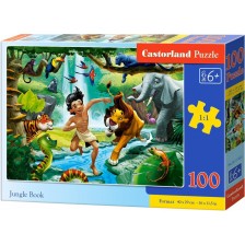 Пъзел Castorland от 100 части - Книга за джунглата -1