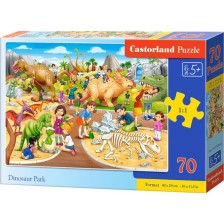 Пъзел Castorland от 70 части - Парк на динозаври -1