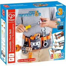 Игрален комплект Hape Junior Inventor - Колан за млади изобретатели -1