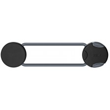 Механизъм за заключване Reer Design Line - За шкафове, 1 брой, черна -1