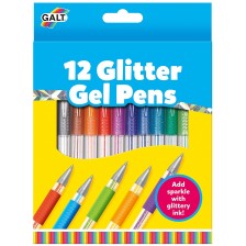 Комплект химикалки Galt – Блестящ гел, 12 цвята -1