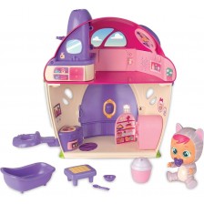 Комплект IMC Toys Cry Babies Magic Tears - Плачеща кукла Кейти с къщичка -1