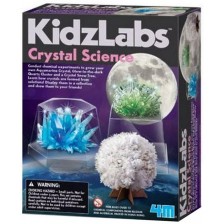 Творчески комплект 4M KidzLabz - Направи си сам, Растящи кристали -1