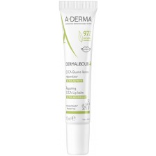 A-Derma Dermalibour+ Възстановяващ балсам за устни Cica, 15 ml -1