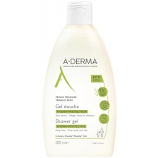 A-Derma Essentiel Care Хидратиращ защитен душ гел, 500 ml -1