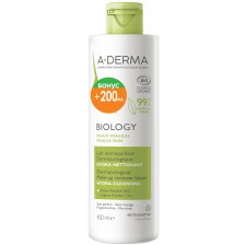 A-Derma Biology Дерматологично демакииращо мляко, 400 ml (Лимитирано)