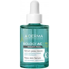 A-Derma Biology AC Серум за лице Night-Peel, 30 ml -1