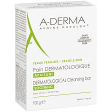 A-Derma Essentiеl Care Дерматологичен почистващ сапун, 100 g -1