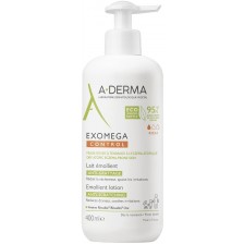 A-Derma Exomega Control Емолиентно мляко против разчесване, 400 ml -1