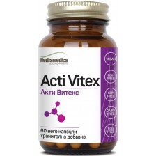 Acti Vitex, 500 mg, 60 веге капсули, Herbamedica -1