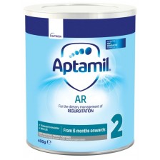 Мляко за кърмачета Aptamil - AR 2, против повръщане, 6м +, опаковка 400 g -1