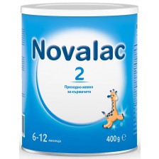 Адаптирано мляко Novalac 2, 400 g