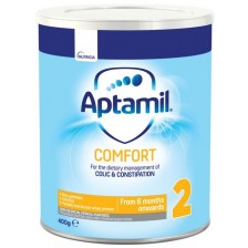 Преходно мляко Aptamil - Comfort 2, опаковка 400 g -1