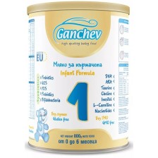 Адаптирано мляко Ganchev - Синбиотик 1, 800 g -1