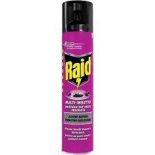 Raid Аерозол срещу насекоми, Универсален, 400 ml -1